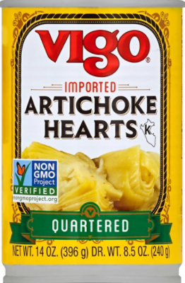 Vigo Artichoke Hearts Quartered - 14 Oz - Image 2