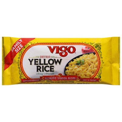 Vigo Rice Yellow Saffron Bag - 16 Oz - Image 3