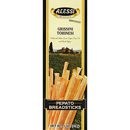 Alessi Pepato Breadsticks - 3 Oz