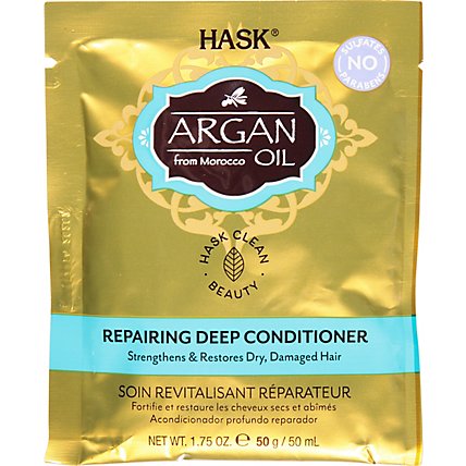 Hask Argan Oil from Morocco Hair Treatment Intense Deep Conditioning - 1.75 Oz - Image 2