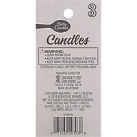 Betty Crocker Candles Birthday Numeral 3 - 1 Count - Image 4