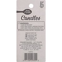 Betty Crocker Candles Birthday Numeral 5 - 1 Count - Image 4