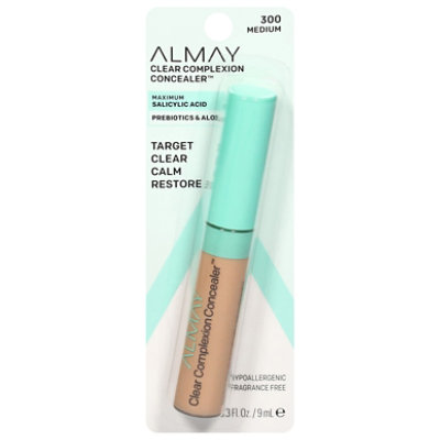 Almay Target Clear Calm Restore 300 Medium Clear Complexion Concealer - 0.18 Oz - Image 3