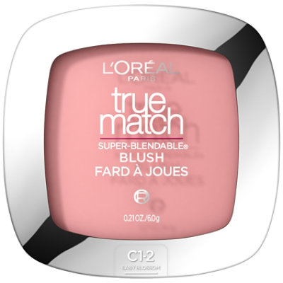 L'Oreal Paris True Match Super-Blendable Blush Soft Powder Texture Baby Blossom - 0.21 Oz - Image 1