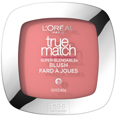 L'Oreal Paris True Match Soft Powder Texture Rosy Outlook Super Blendable Blush - 0.21 Oz - Image 2