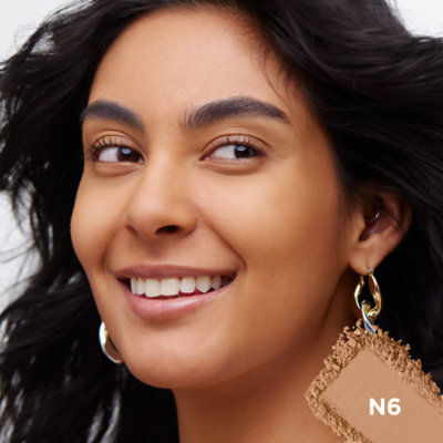 L'Oreal Paris True Match Super-Blendable Oil Free Makeup Powder N6 Medium - 0.33 Oz - Image 4