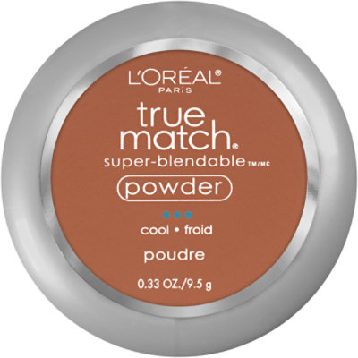 L'Oreal Paris True Match Nut Brown Super Blendable Oil Free Makeup Powder - 0.33 Oz - Image 1