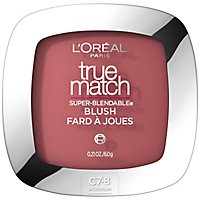 L'Oreal Paris True Match Soft Powder Texture Spiced Plum Super Blendable Blush - 0.21 Oz - Image 1