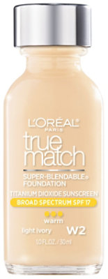 LOreal True Match Make Up Super-Blendable Warm - 1 Fl. Oz. - jewelosco
