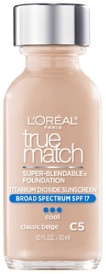 Loreal True Match Makeup Classic Beige - 1 Oz