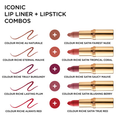 L'Oreal Paris Colour Riche Always Red Lip Liner - Each - Image 3