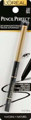 Loreal Pencil Perfect Eyeliner Ebony - 0.01 Oz - Image 2