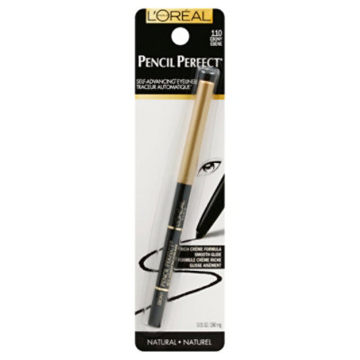 Loreal Pencil Perfect Eyeliner Ebony - 0.01 Oz