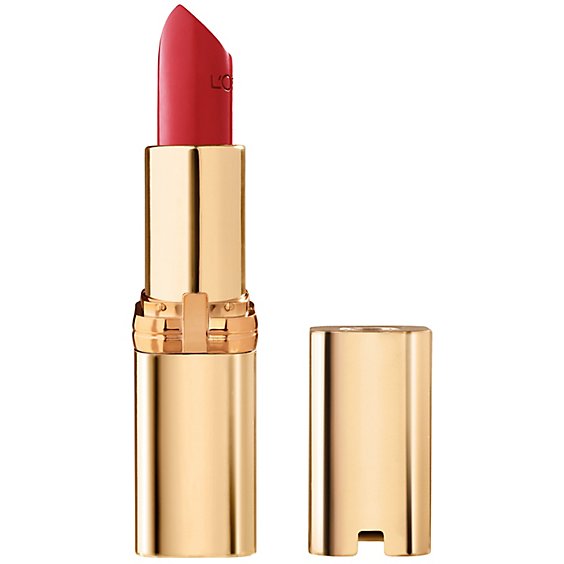 L'Oreal Paris Colour Riche True Red Original Satin Lipstick for Moisturized Lips - 0.13 Oz