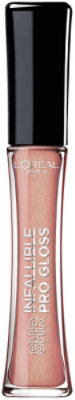 L'Oreal Paris Infallible Suede 8 Hour Pro Hydrating Finish Lip Gloss - 0.21 Oz - Image 1