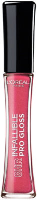 L'Oreal Paris Infallible Bloom 8 Hour Pro Hydrating Finish Lip Gloss - 0.21 Oz