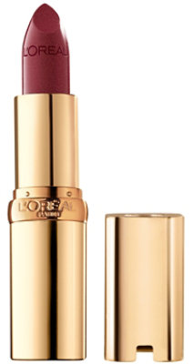 L'Oreal Paris Colour Riche Golden Grape Original Satin Lipstick for Moisturized Lips - 0.13 Oz - Image 1