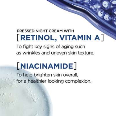L'Oreal Paris Revitalift Pressed night moisturizer with Retinol Niacinamide - 1.7 Oz - Image 3