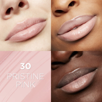 L'Oreal Paris Glow Paradise Lip Balm-in-Gloss Pomegranate Extract Pristine Pink - 0.23 Fl. Oz. - Image 2