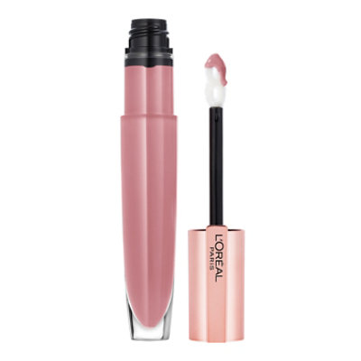 L'Oreal Paris Glow Paradise Blissful Blush Lip Balm In Gloss Pomegranate Extract - 0.23 Oz - Image 1