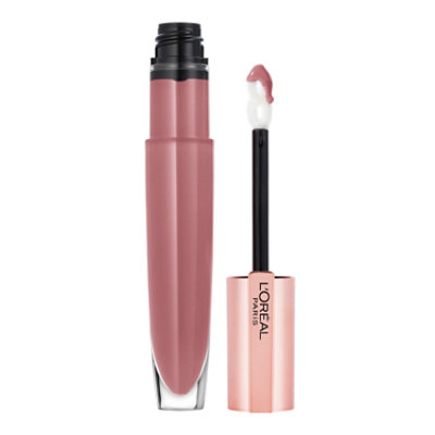 L'Oreal Paris Glow Paradise Feathery FleuR Lip Balm In Gloss Pomegranate Extract - 0.23 Oz - Image 1