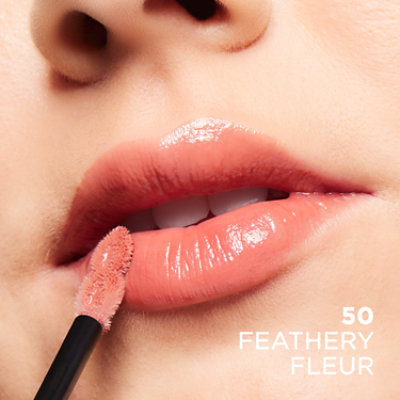 L'Oreal Paris Glow Paradise Lip Balm-in-Gloss Pomegranate Extract Feathery Fleur - 0.23 Fl. Oz. - Image 2