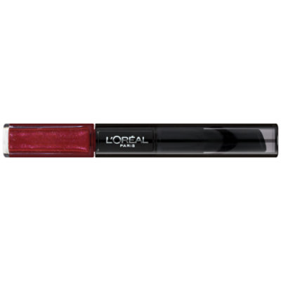 L'Oreal Paris Infallible Cherry Noir Pro Last 2 Step Lipstick - Each - Image 1