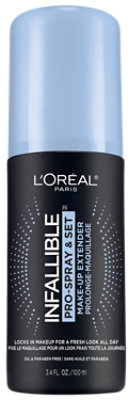 L'Oreal Paris Infallible Pro-Spray and Set Makeup Oil-Free Setting Spray - 3.4 Fl. Oz. - Image 3