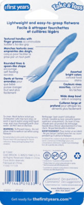 First Years Toodler Flatware Take Toss - 12 Count - Image 3
