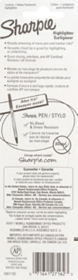 Sharpie Accent Pocket Yellow - 2 Count - Image 2