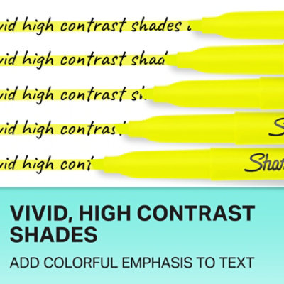 Sharpie Accent Pocket Yellow - 2 Count - Image 5