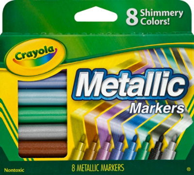 Crayola Markers Metallic - 8 Count - Image 2
