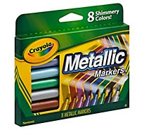 Crayola Markers Metallic - 8 Count