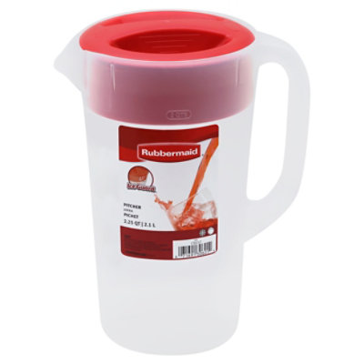 Rubbermaid 2 Quart Pitcher With Ice Guard 