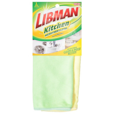Libman Windex Kitchen Cloths - 2 Count