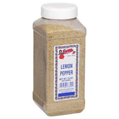 Bolners Fiesta Extra Fancy Salt-Free Lemon Pepper, 24 Oz. 