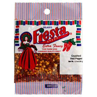 Bolners Fiesta Brand Crushed Red Pepper - 1.50 Oz - Image 1