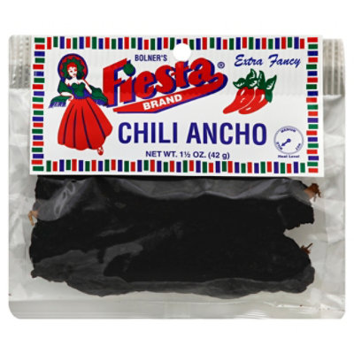 Fiesta Chili Pods Ancho - 1.50 Oz - Image 1