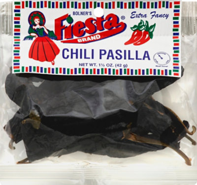 Fiesta-Chili Pods Pasillia - 1.50 Oz - Image 2