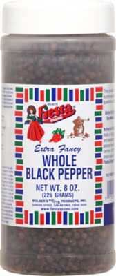 Fiesta Whole Black Pepper - 8 Oz - Image 2