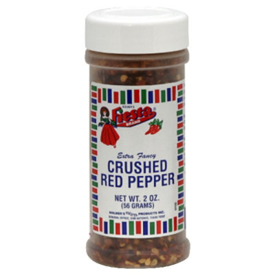 Bolners Fiesta Brand Crushed Red Pepper - 3 Oz - Image 1