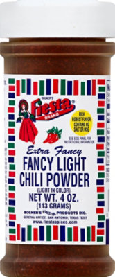 Bolners Fiesta Brand Chili Powder - 4 Oz - Image 2