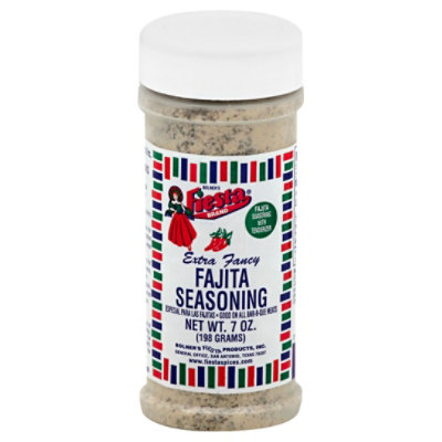 Bolners Fiesta Brand Fajita Seasoning - 7 Oz