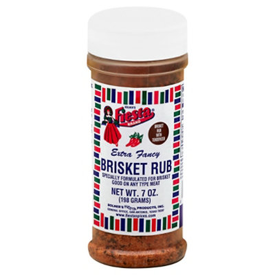 Bolners Fiesta Brand Brisket Rub - 7 Oz
