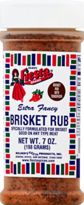 Bolners Fiesta Brand Brisket Rub - 7 Oz - Image 2