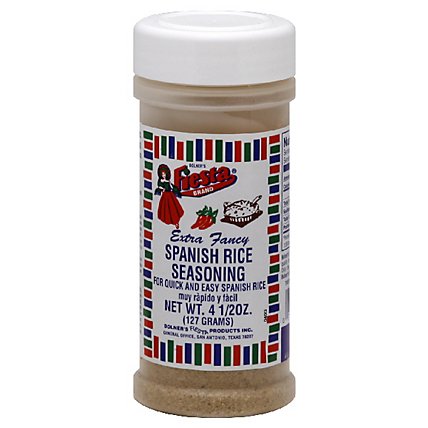 Bolners Fiesta Brand Spanish Rice Seasoning - 4.50 Oz - Image 1