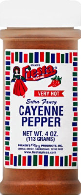 Bolners Fiesta Brand Cayenne Pepper - 4 Oz - Image 2