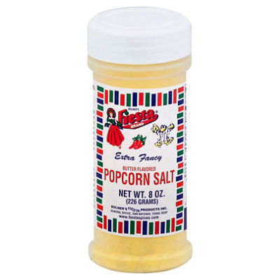 Bolners Fiesta Brand Popcorn Salt - 8 Oz - Image 1