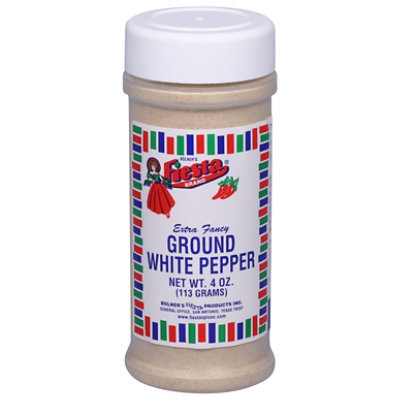 Fiesta Ground White Pepper - 4 Oz - Image 3