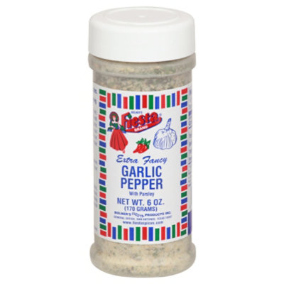 Bolners Fiesta Brand Garlic Pepper Spice - 5 Oz - Image 3